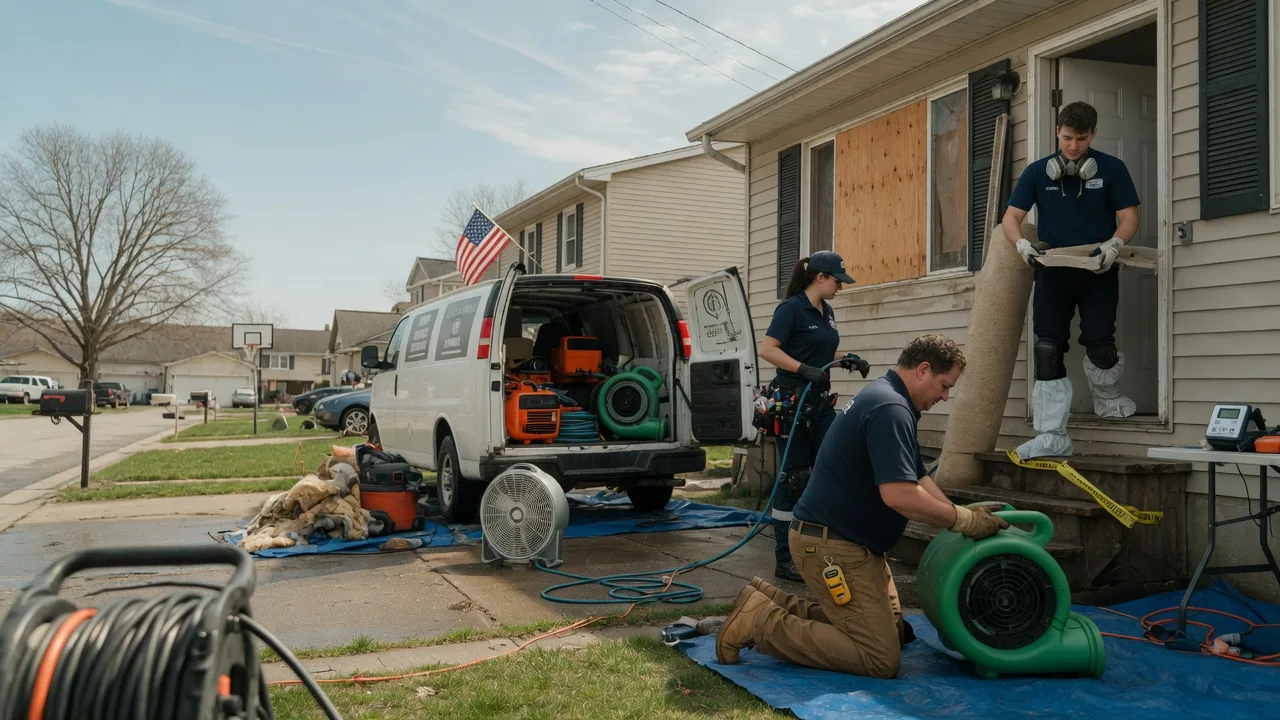 Water Damage Restoration in Ironton, OH near me